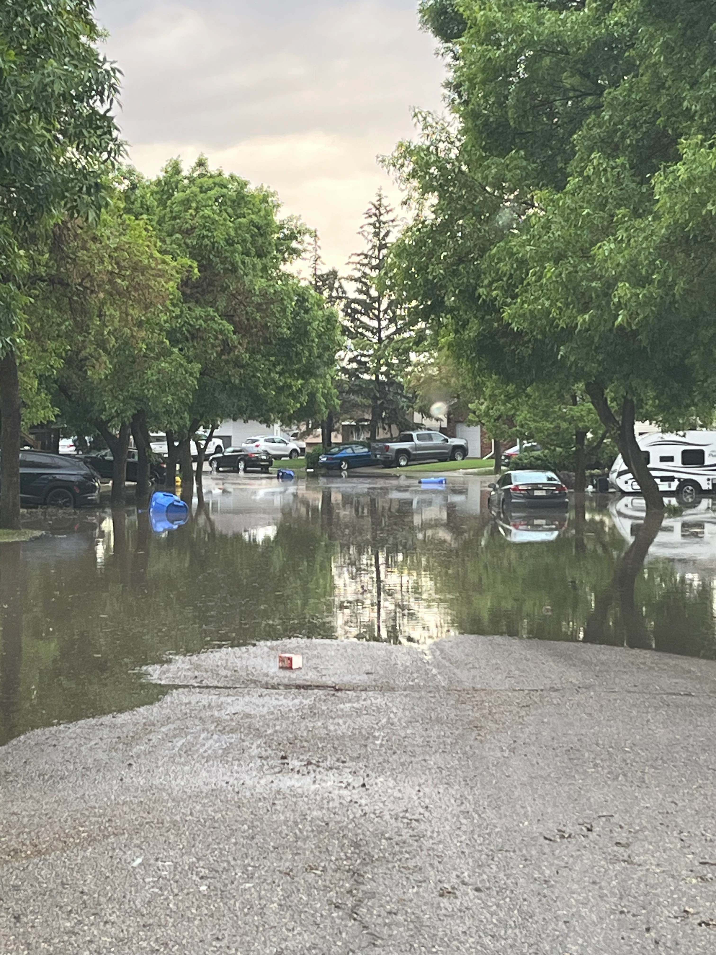 Elyse Kessel/Submitted: Flooding in Regina due to heavy rain. Shot taken: June 2, 2023 -  4