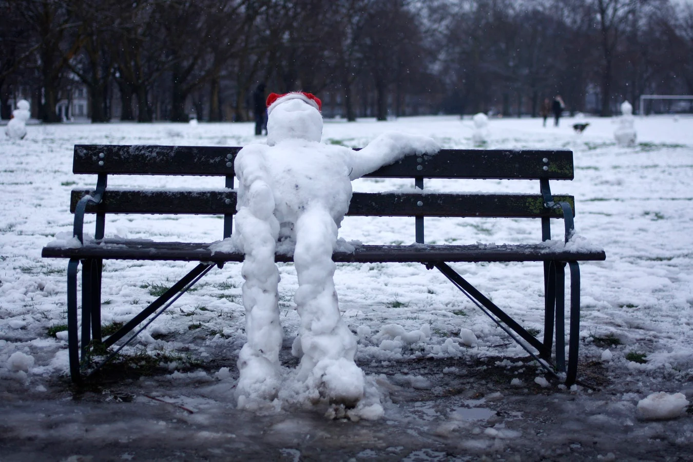 Deux éléments menacent la neige au sol 