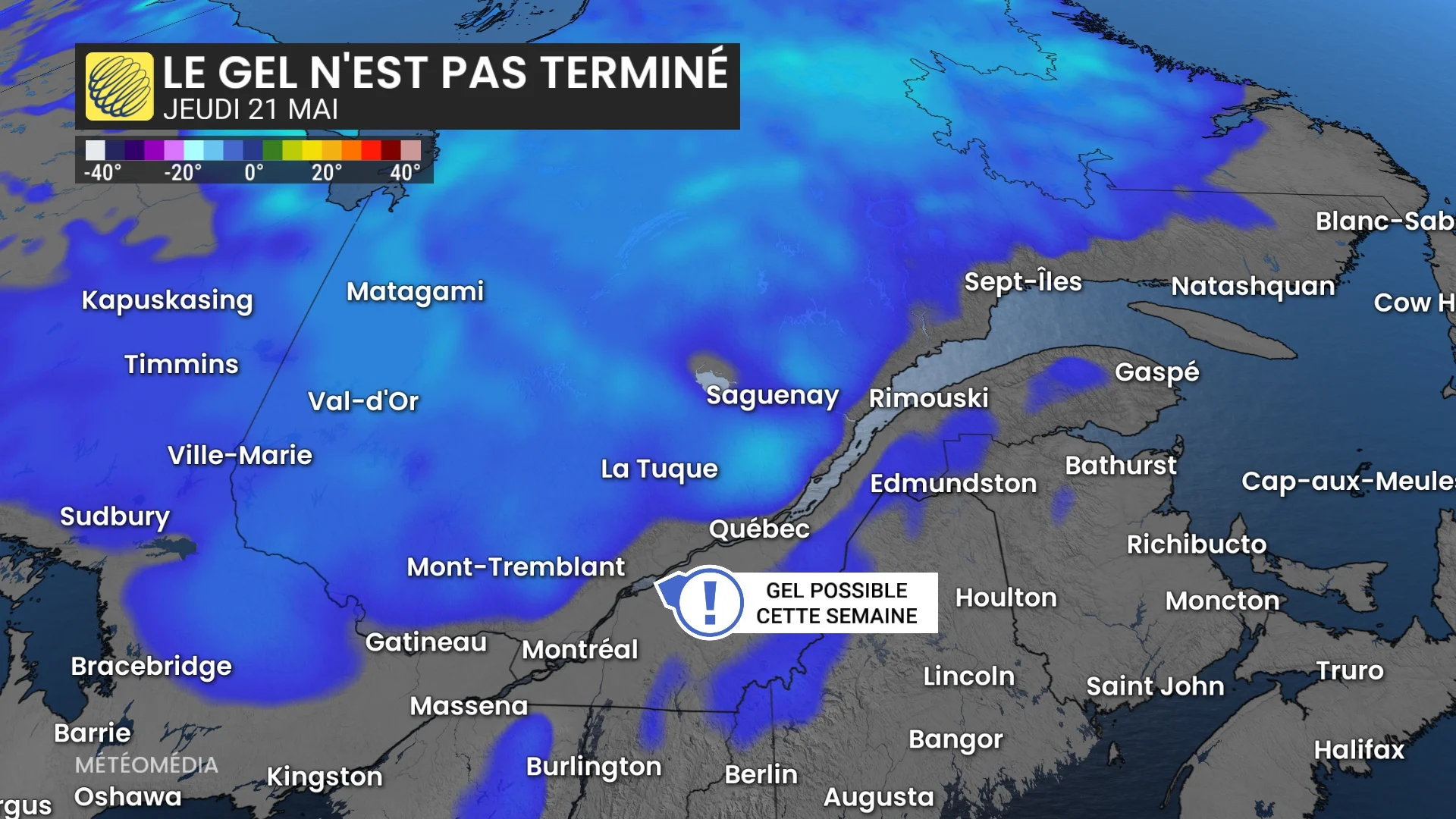 Cette semaine, le Québec va tomber de haut