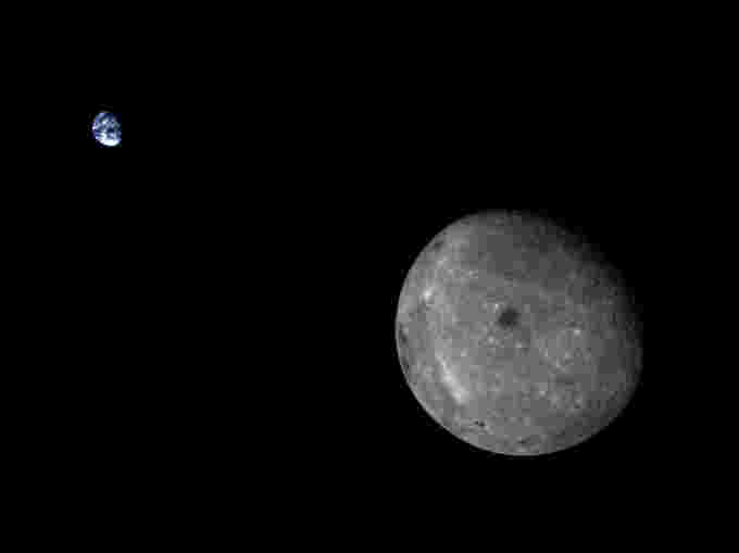 Moon Earth change 5 T1 - CNSA 