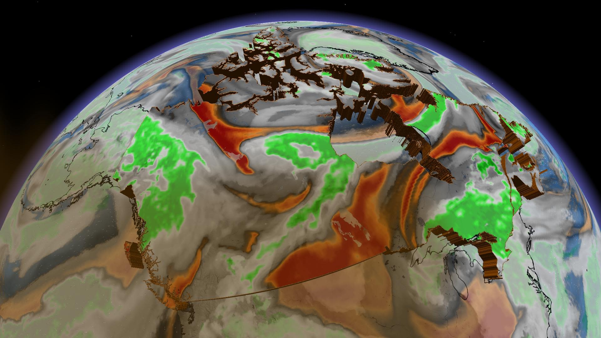 As fires rage, unusually dry conditions cover nearly half of Canada ...