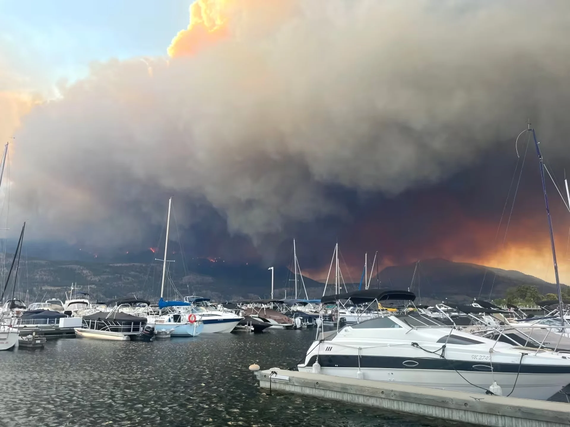 McDougall Creek wildfire
