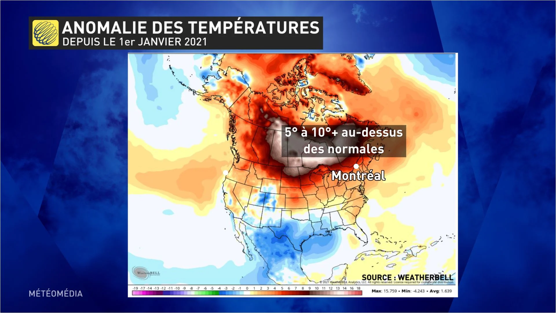 anomalie de température