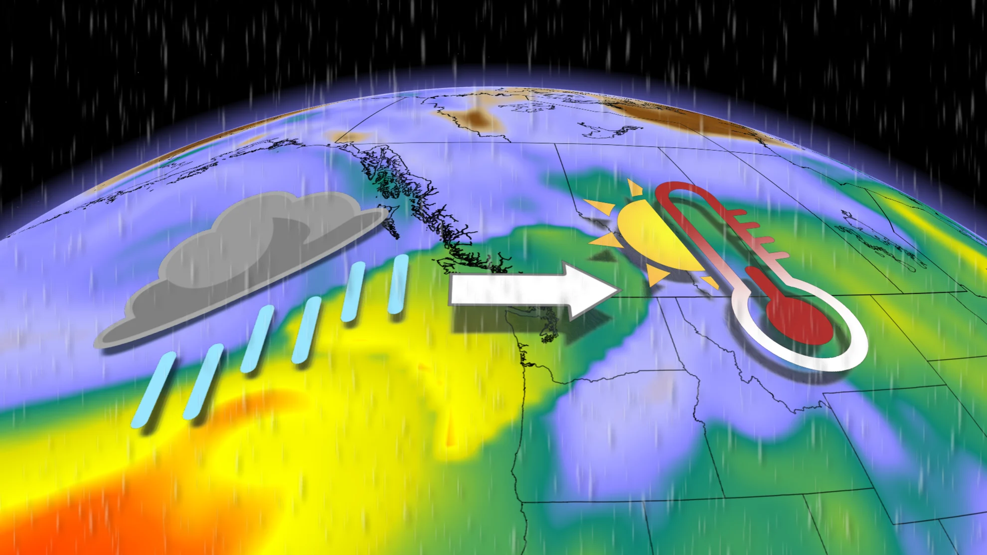 From heavy rain to the season's hottest temperatures. See how this week splits across B.C.