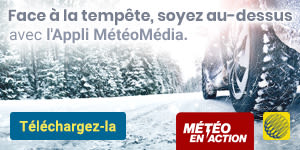 Téléchargez l'application MétéoMédia pour bien vous préparer cet hiver.