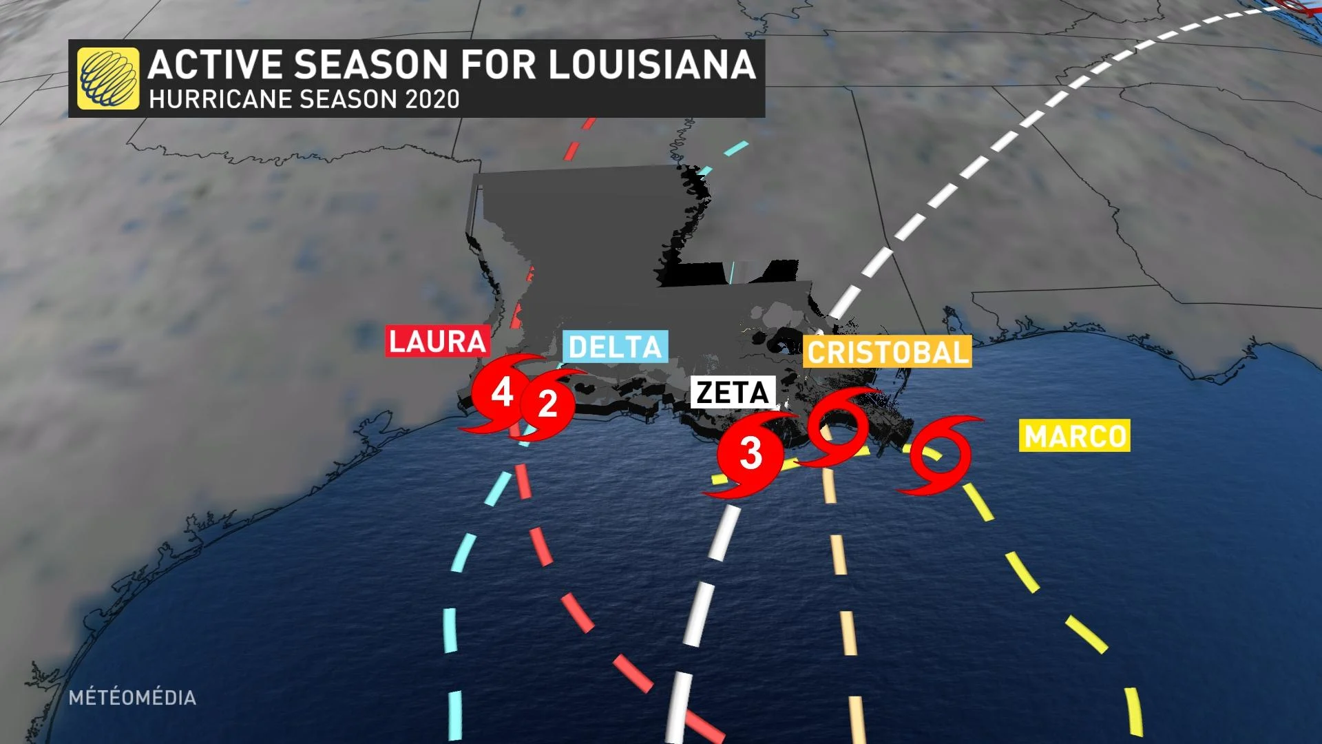 Zeta Louisiana Active Season