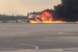 41 dead as Russian plane makes fiery crash landing