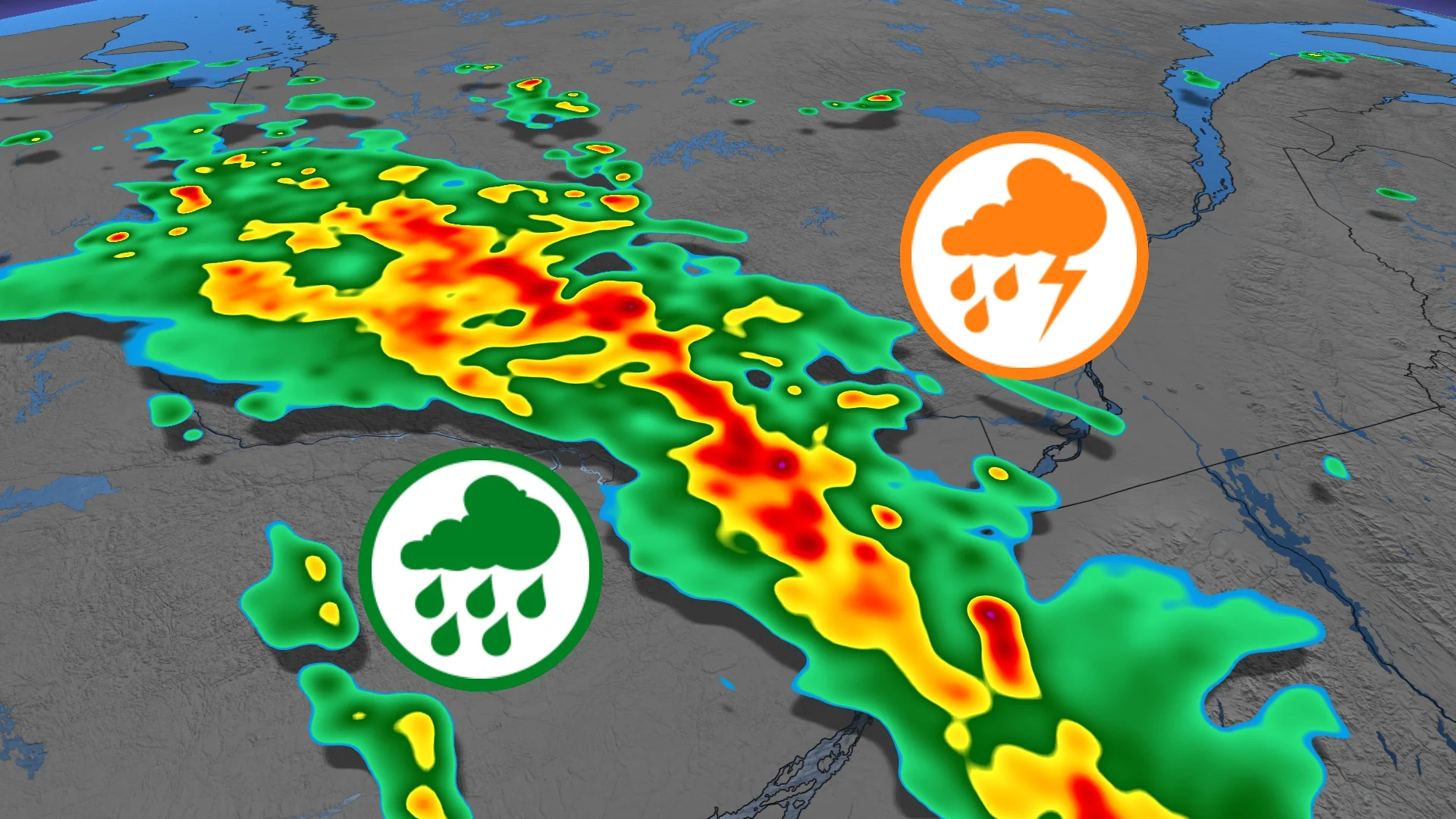 Risque d'orages : voici à quoi s'attendre ces prochains jours