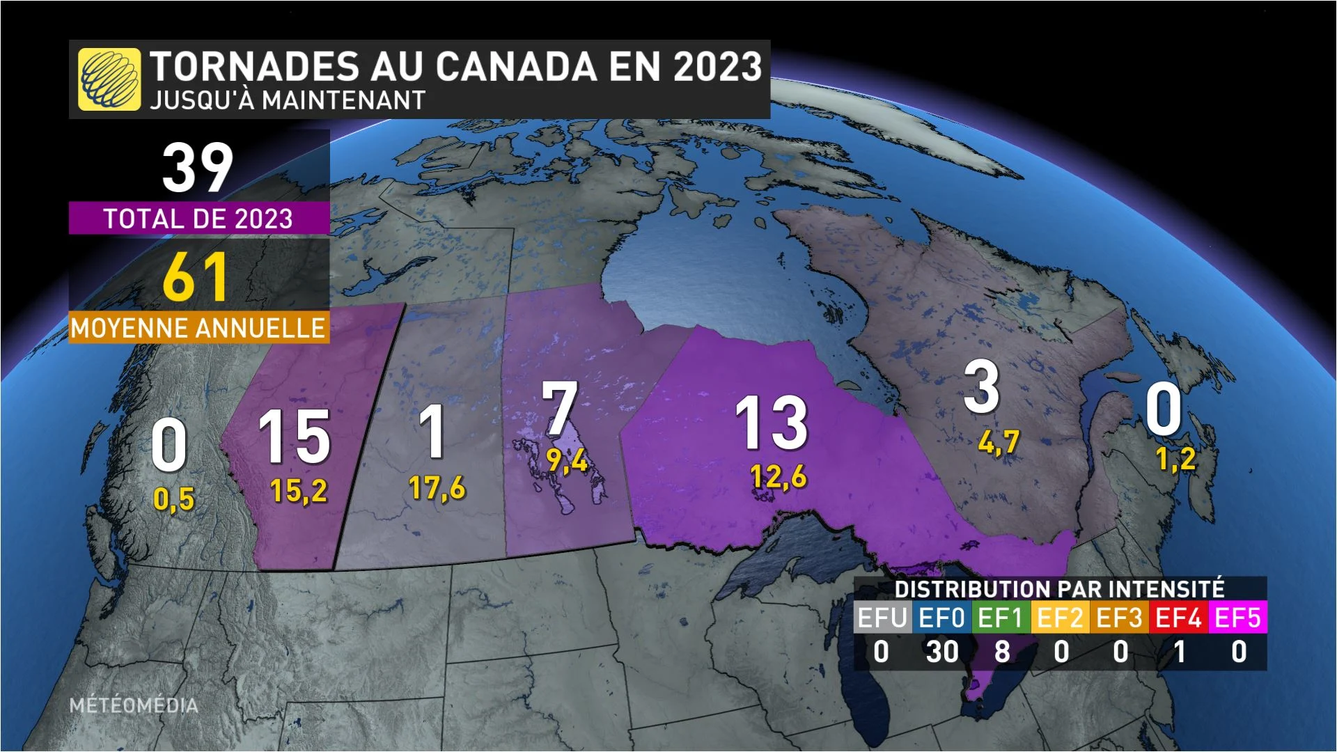 Tornades au Canada en 2023
