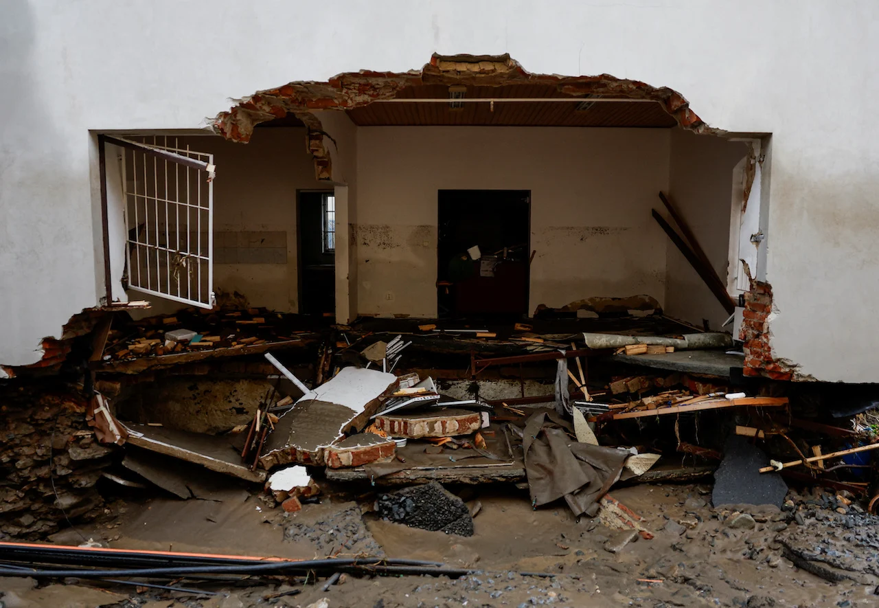 CENTRALEUROPE-FLOODS-CZECH/ REUTERS/David W Cerny