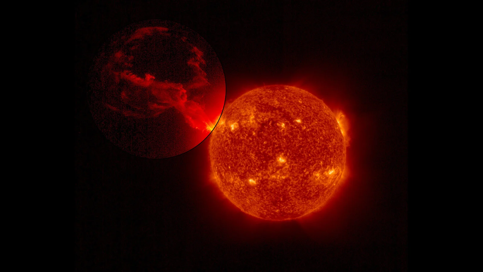 Solar Orbiter treats us to a rare view of a massive eruption from the Sun