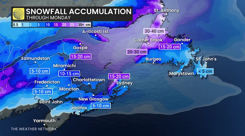 Power outages, travel and school impacts possible in Atlantic Canada ...