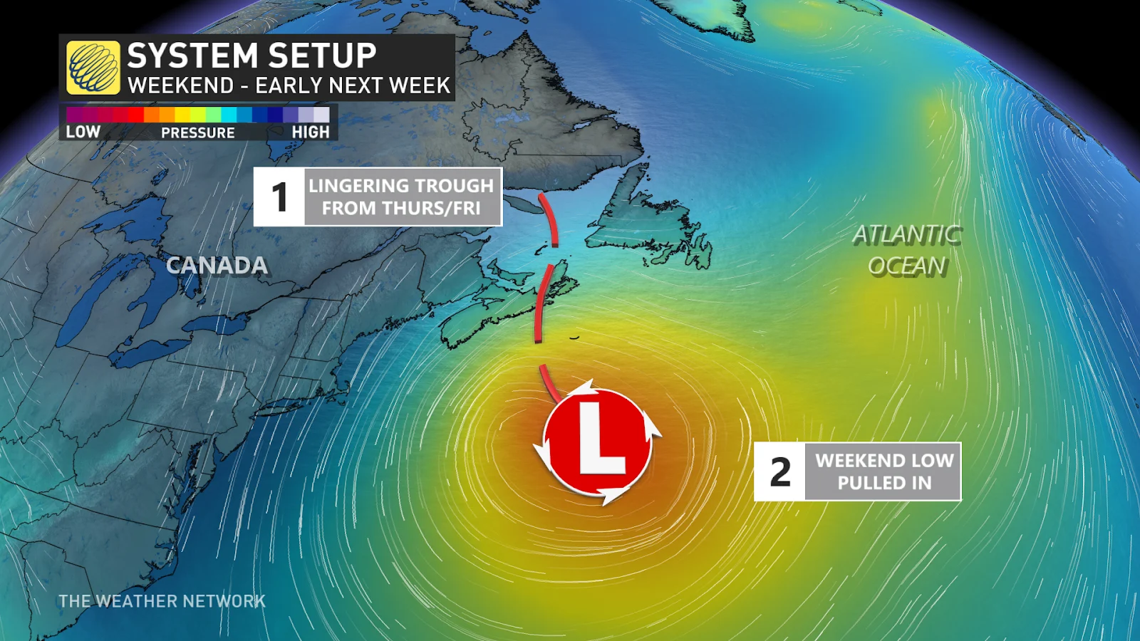 Atlantic Canada weekend system setup