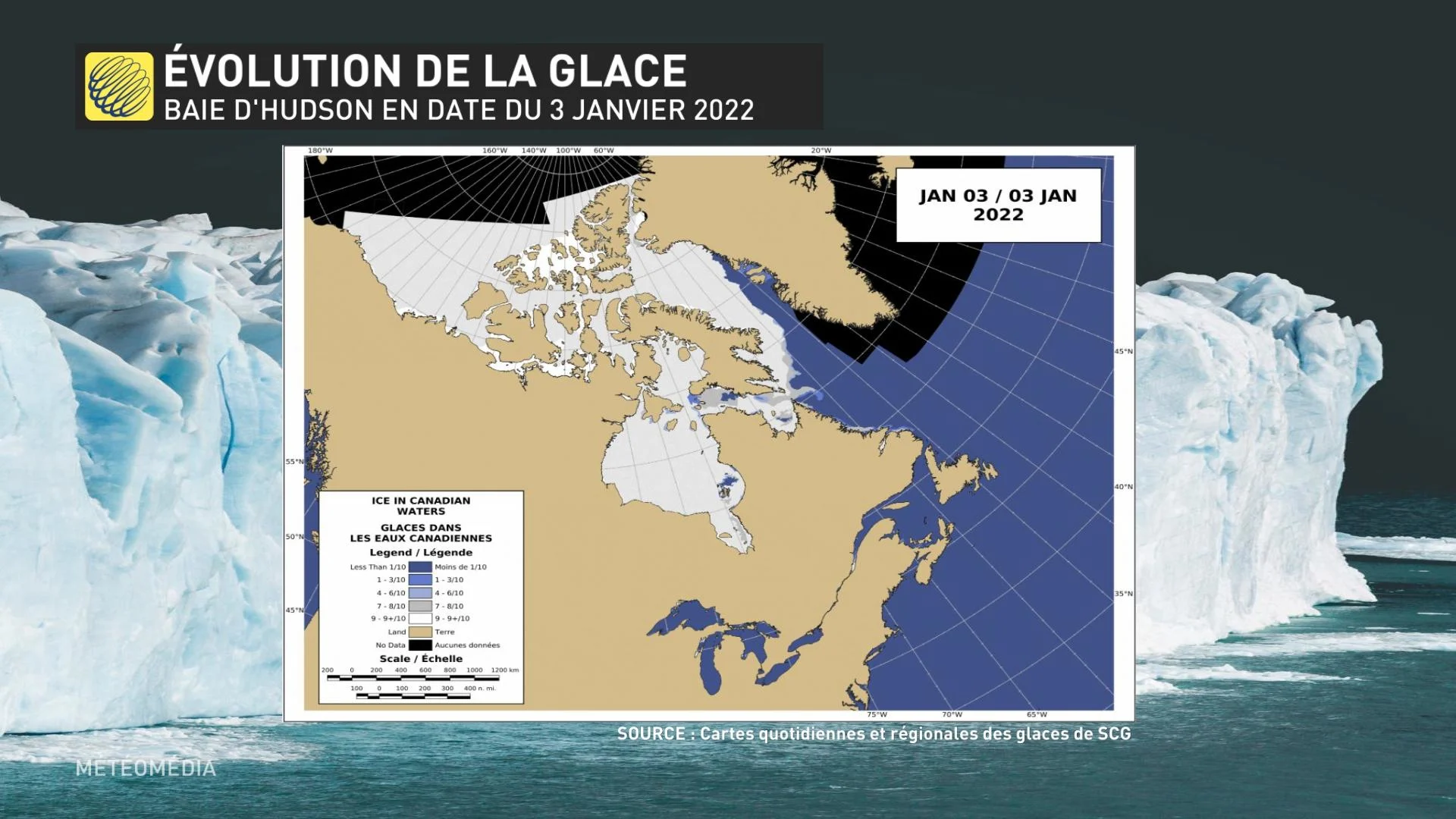 couvert glace baie hudson