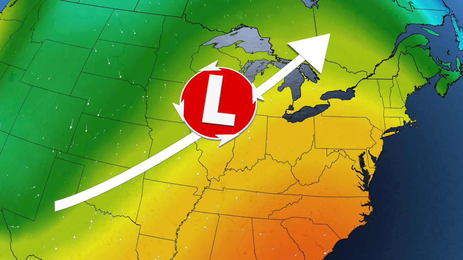 Heavy rain expected as a Texas low aims for Ontario next week