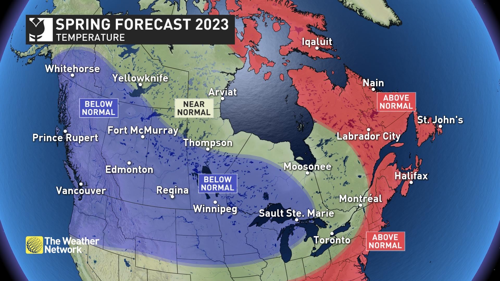 Canada’s spring forecast: Sluggish spring slowly comes to life