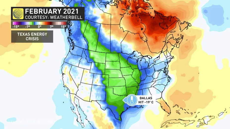 February 2021 Texas deep freeze