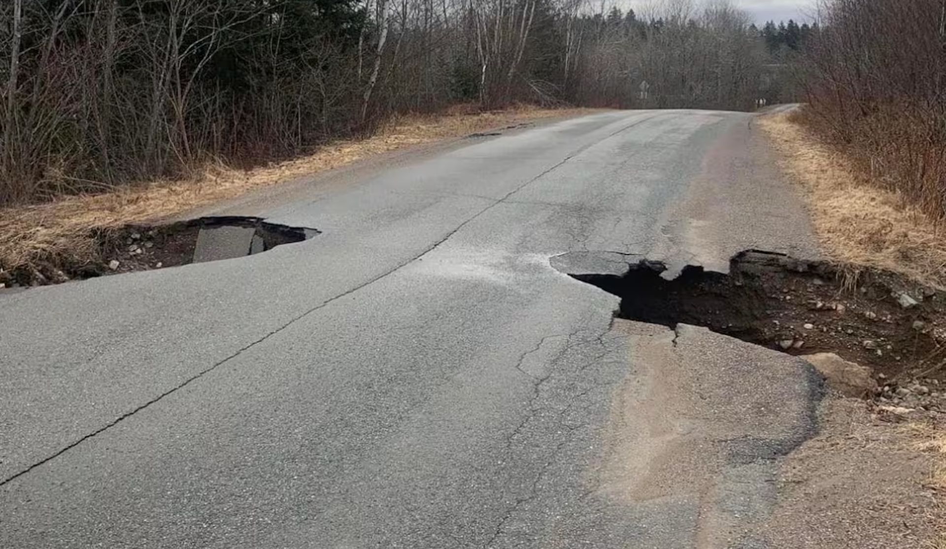 Storm washes out roads, leaves thousands in New Brunswick without power ...