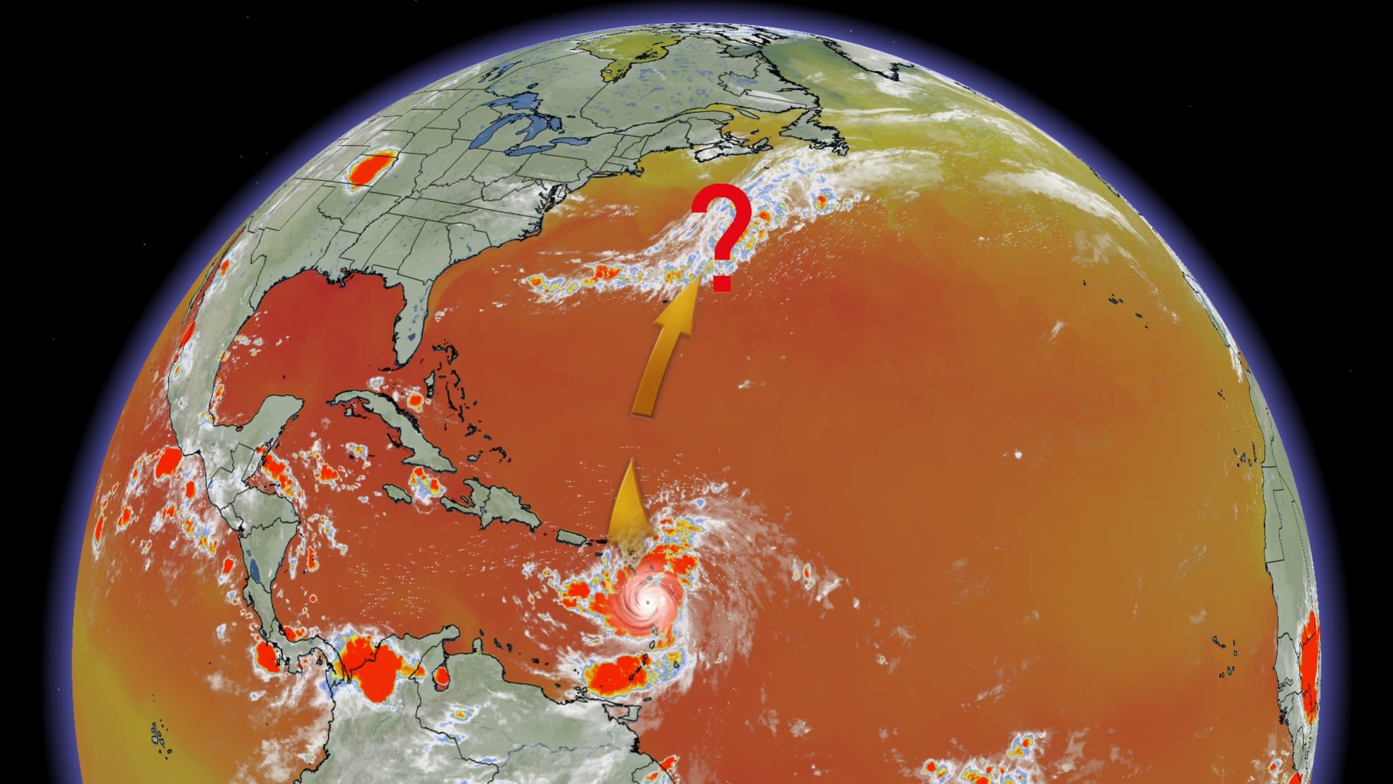 Tropical Storm Ernesto forms in the Atlantic, closely eyeing Canadian ...