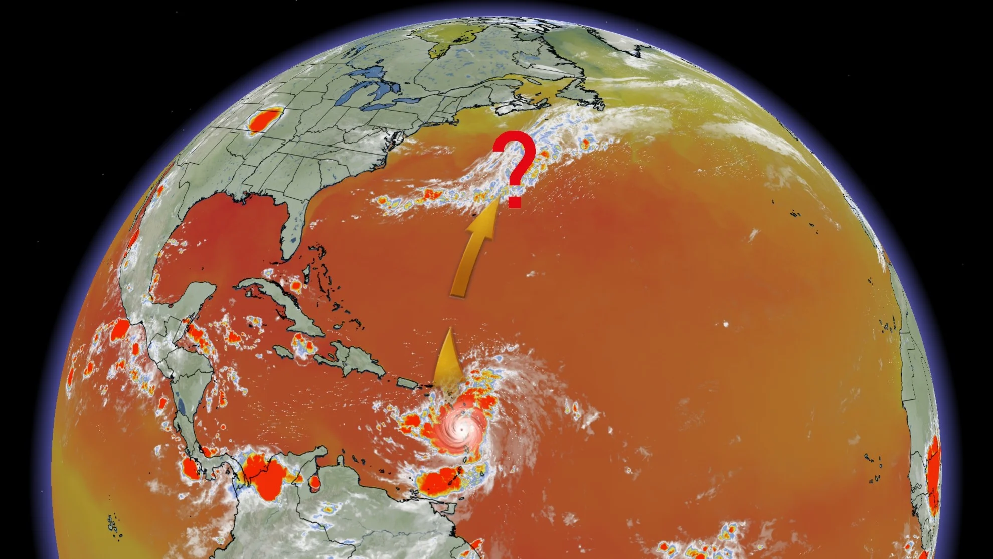 Tropical Storm Ernesto forms in the Atlantic, closely eyeing Canadian impact