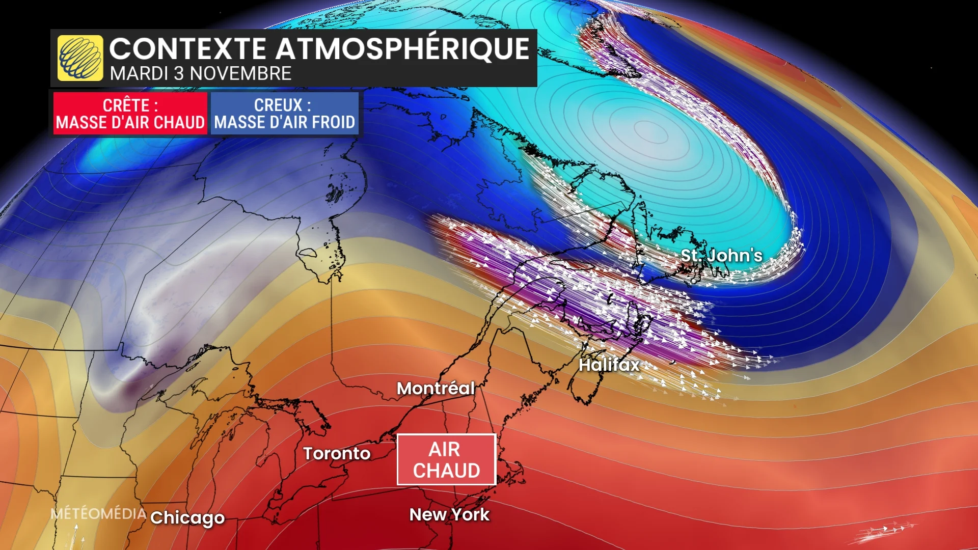 redoux contexte atmospherique mardi 3 novembre 2026