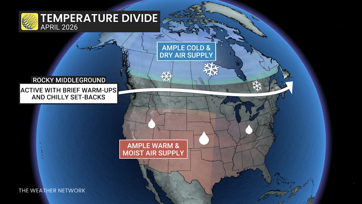 April will live up to its notorious reputation for changeable weather ...