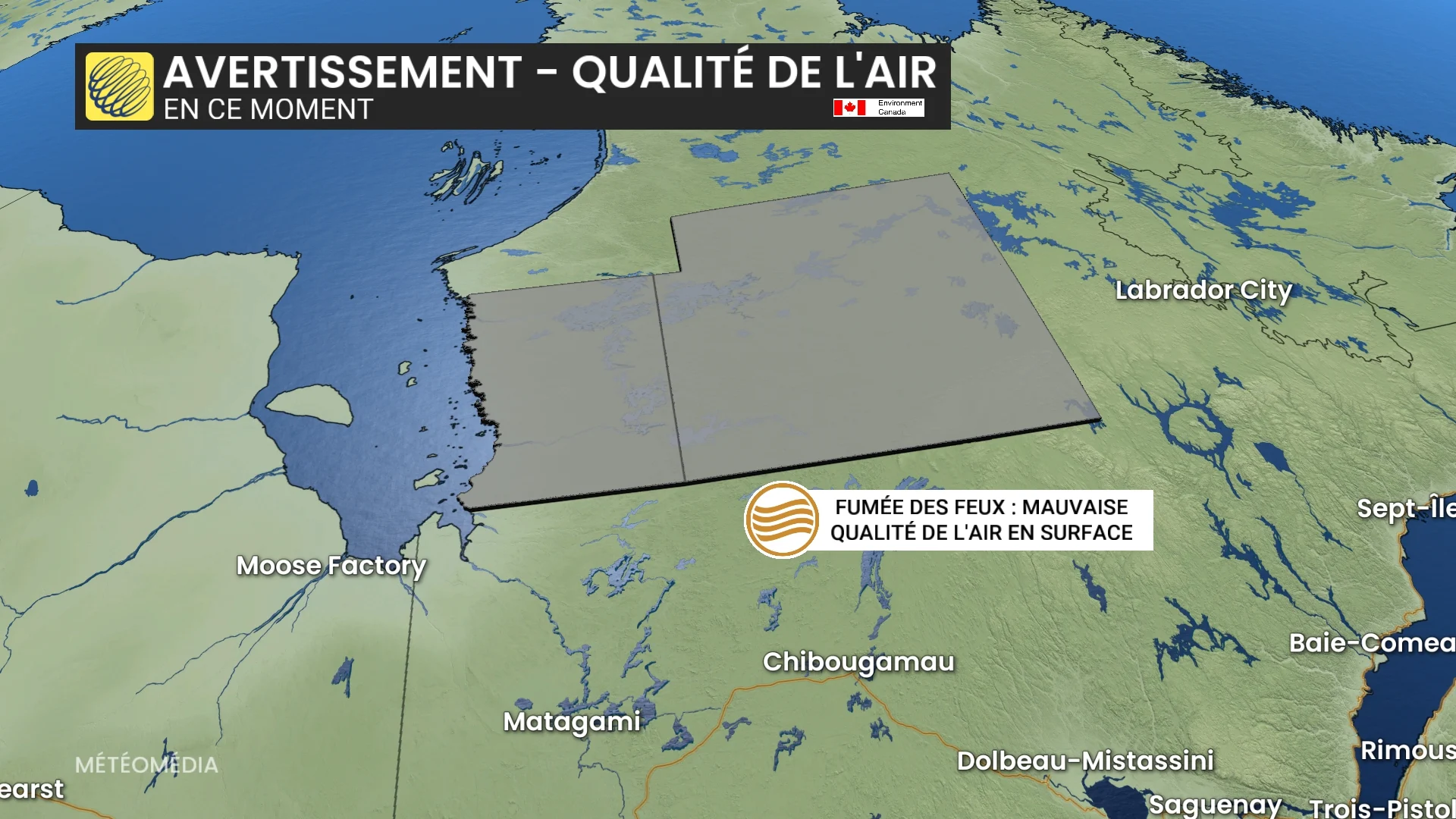 Les feux de forêt dégradent la qualité de l’air