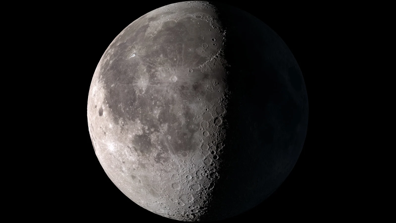 Moon phase - December 22 2032 - NASA SVS