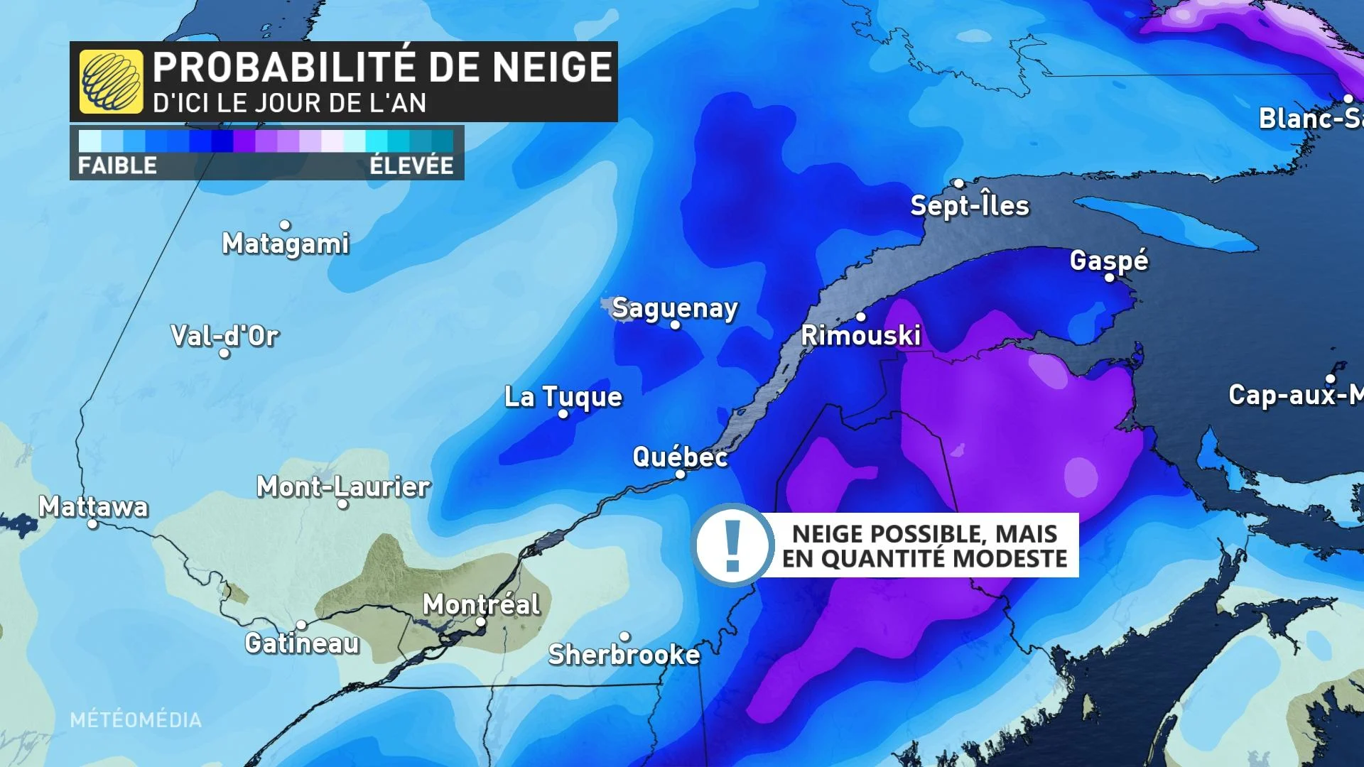 PROBABILITÉ NEIGE