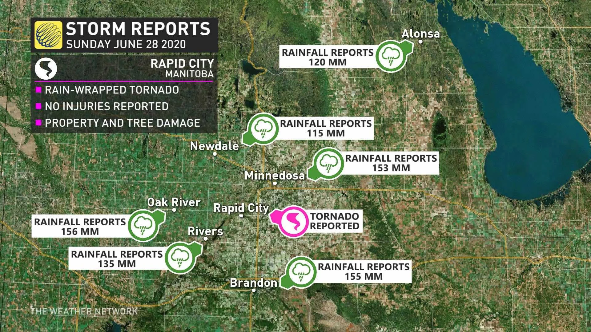 Manitoba storm reports
