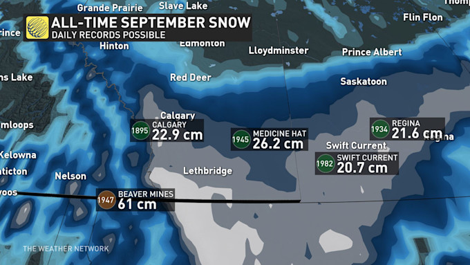 The Weather Network - Weekend snow threatens 30+ CM, winter storm ...