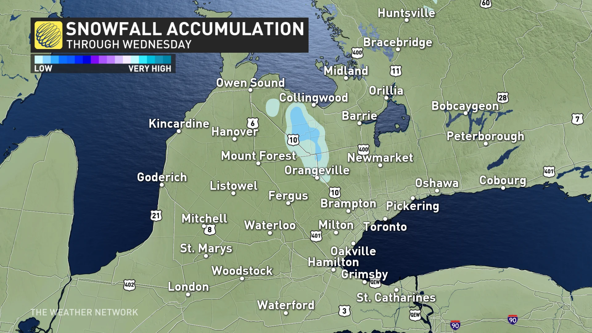 Baron - Snow accumulation - Oct15