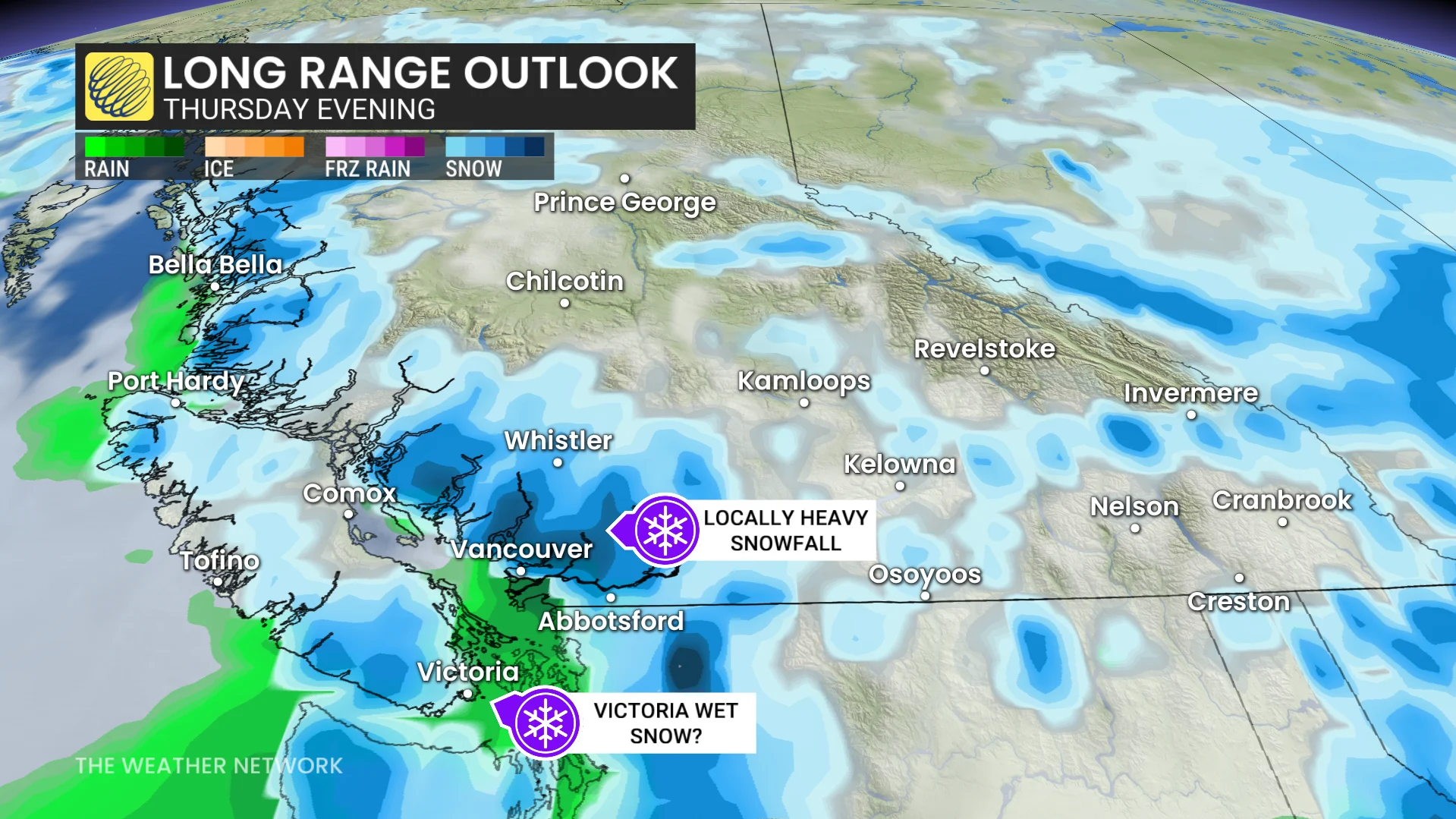 B.C. snowfall long-range outlook