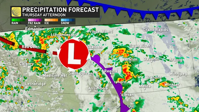 Severe storms with tornado risk take aim at the Prairies ahead of long ...