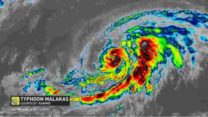 Typhoon Malkas