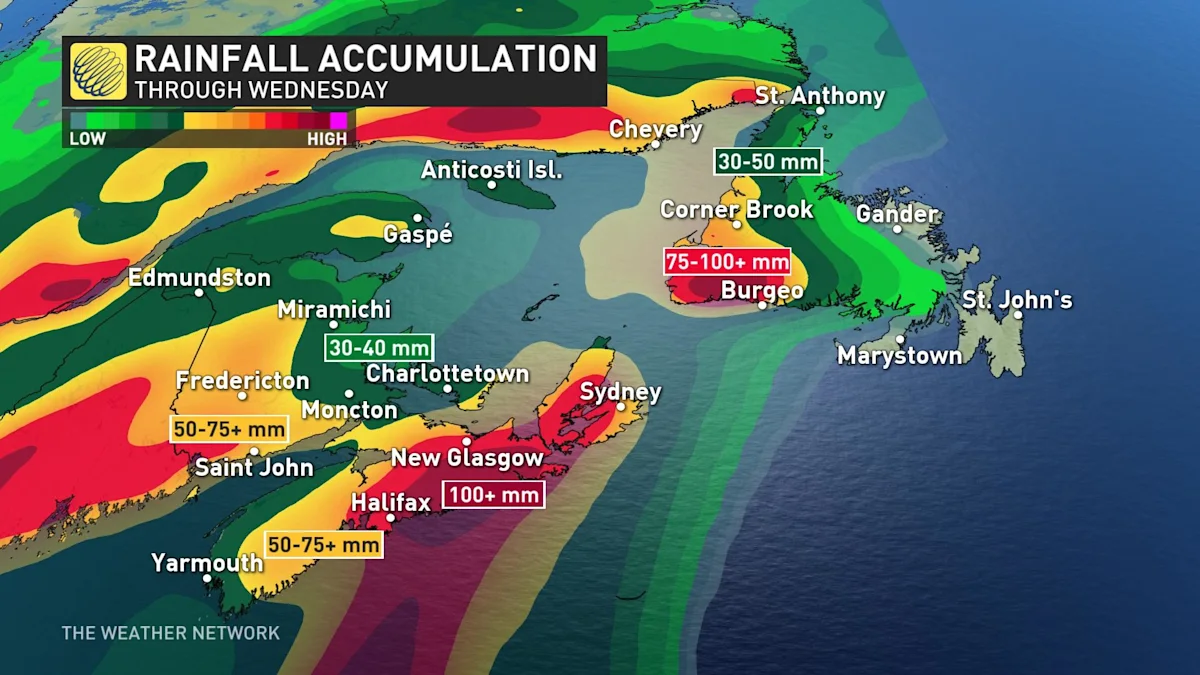 Flood Power Outage Risks Elevated On The East Coast As Mighty Storm