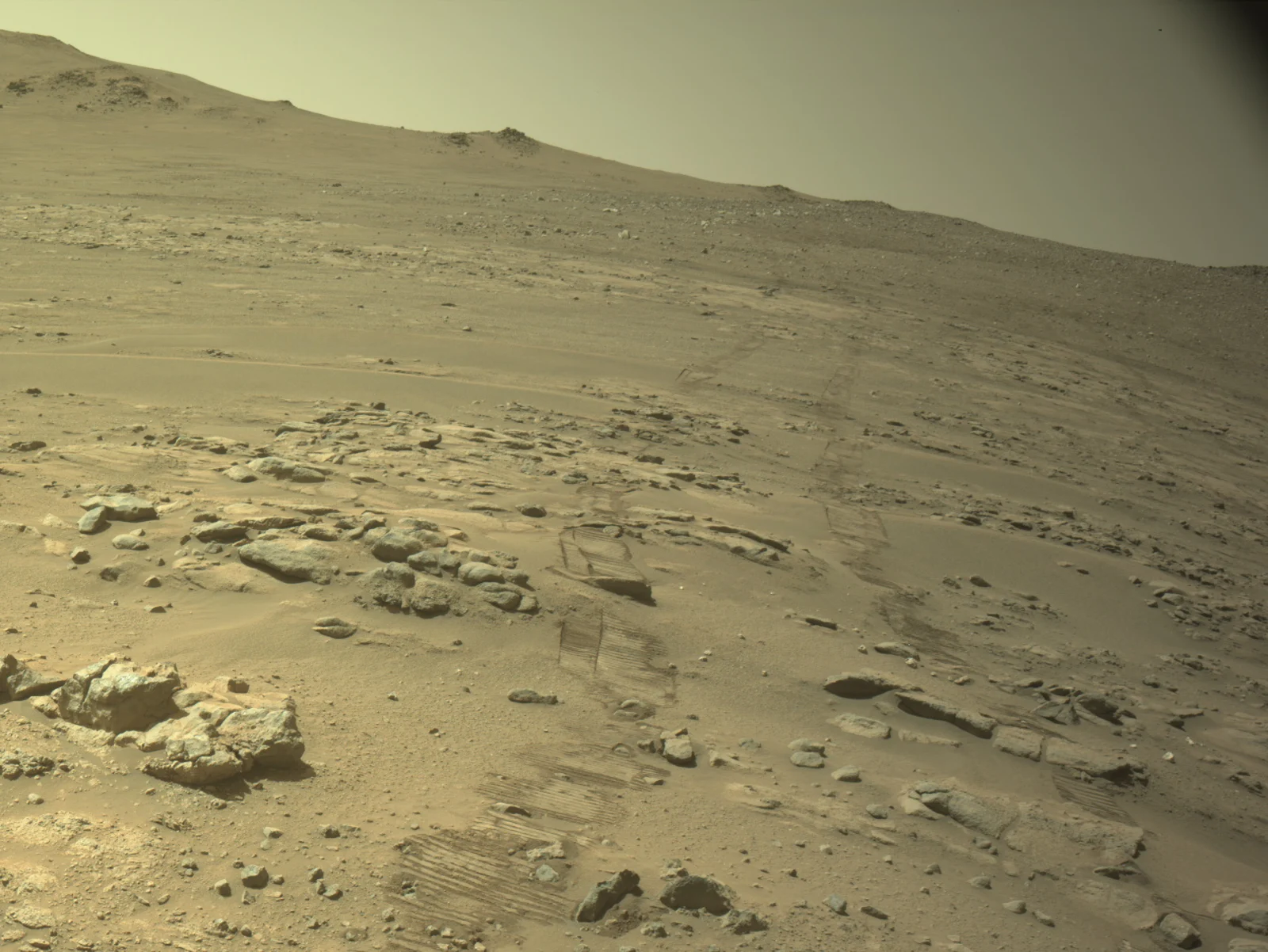 Perseverance Navcam Captures Record Setting Drive - PIA26812 - NASA JPL Caltech