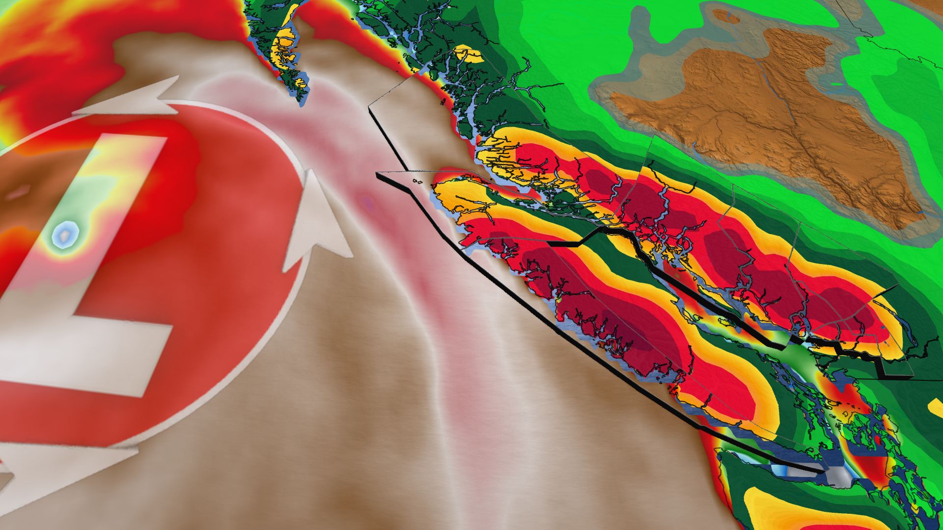 High winds, soaking rains on the way to coastal B.C. Sunday - The ...