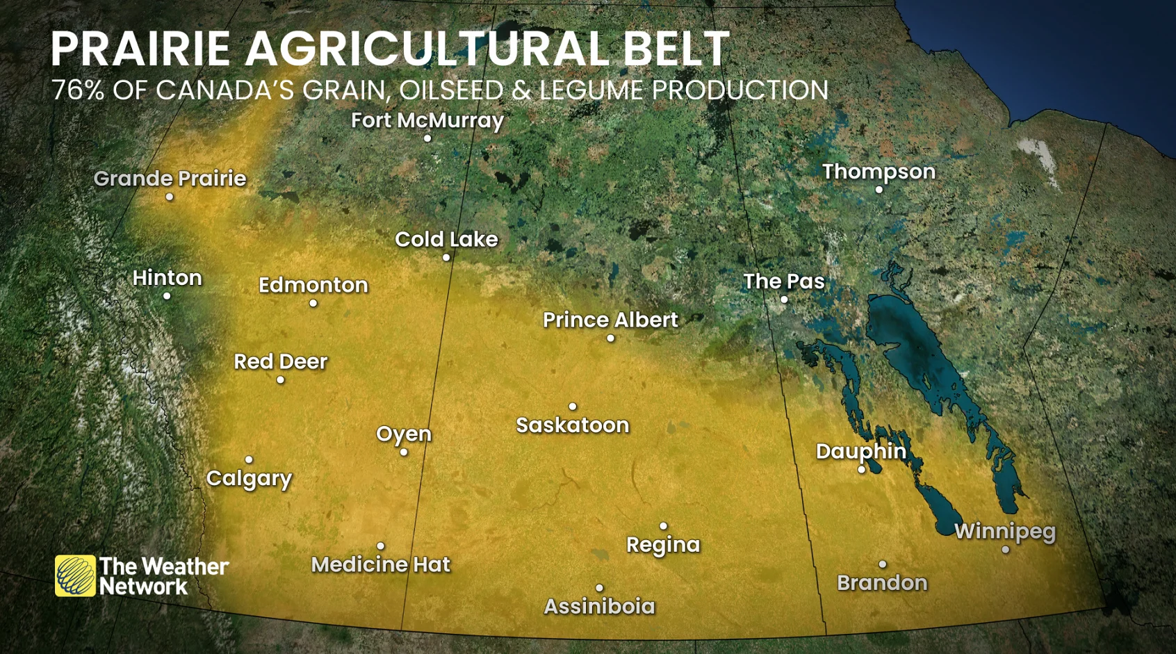 Prairie agricultural belt current