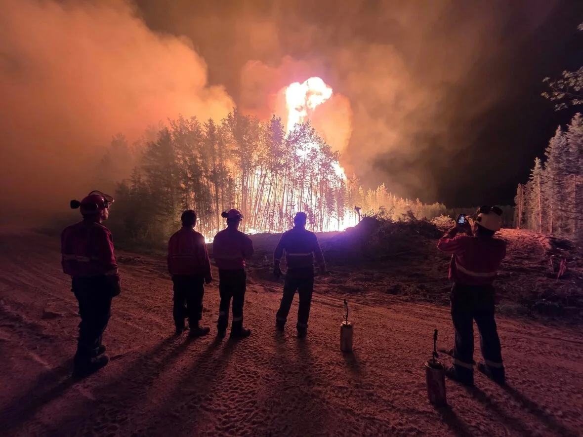firefighters-weyakwin/Submitted by Jarret Nelson via CBC News