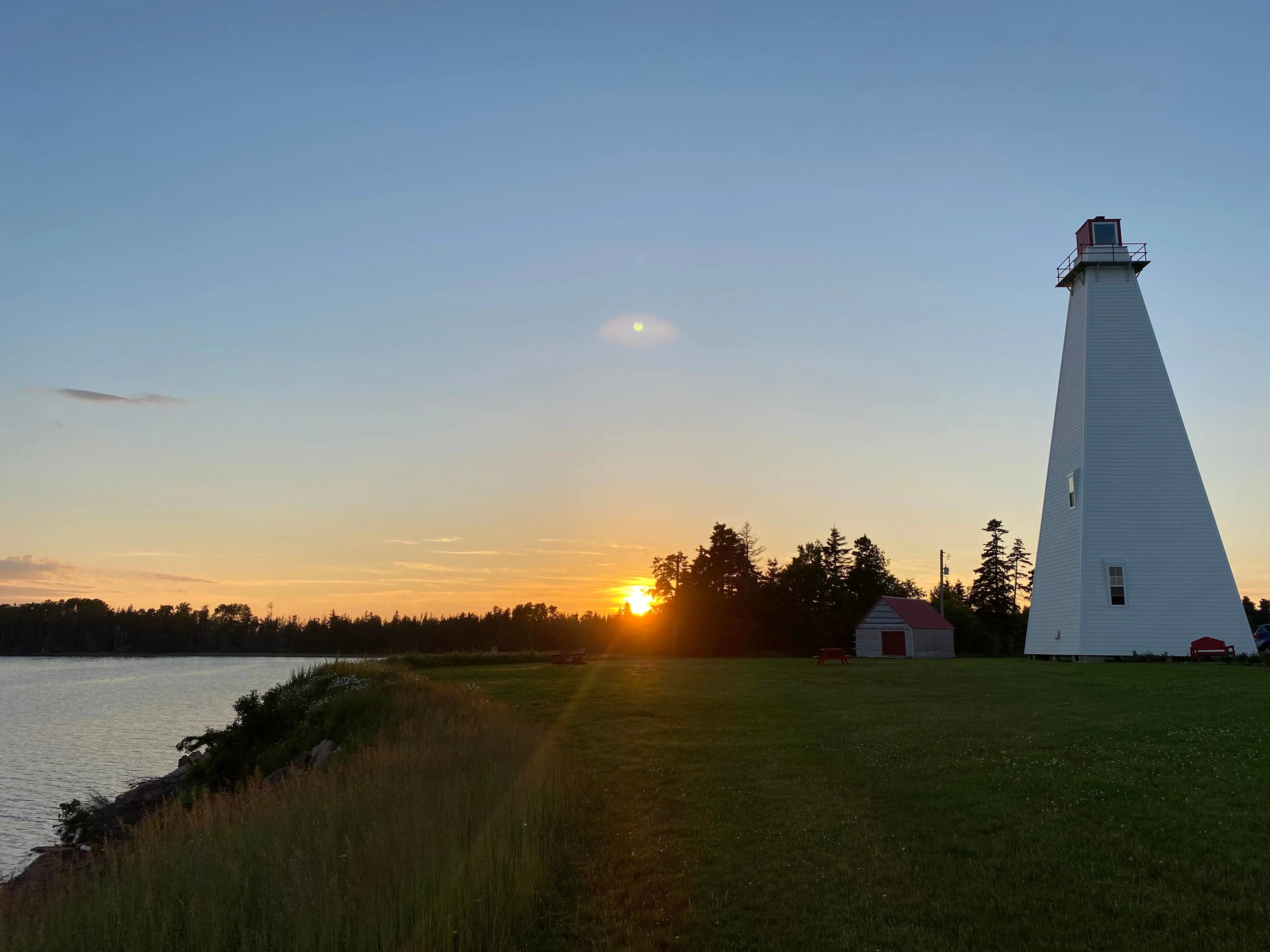 The lighthouse AirBnB will raise funds to cover the costs of keeping it in the community. (Nathan Coleman)