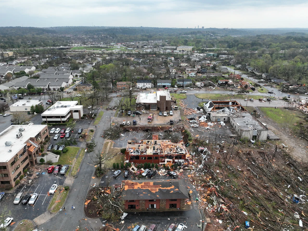 Désolation après le passage de tornades aux États-Unis