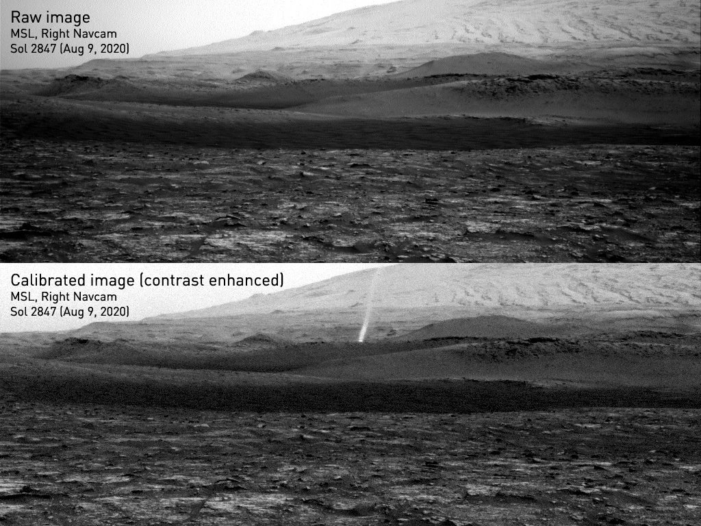 Mars-Dust-Devil-Raw-v-Calibrated-NASA-JPLCaltech-SSI
