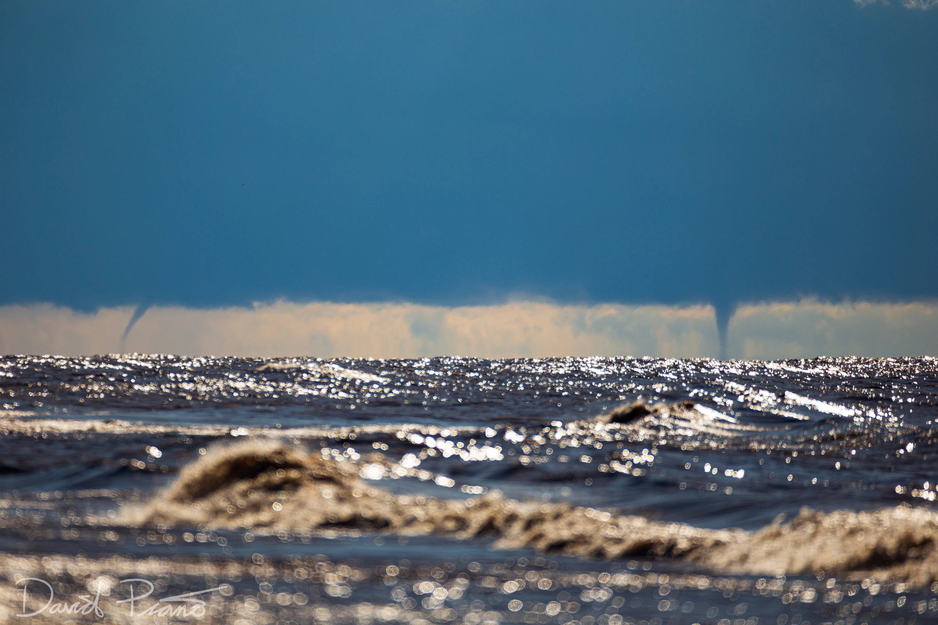 Mark Robinson: Lake Erie waterspout, Oct. 3, 2020 2