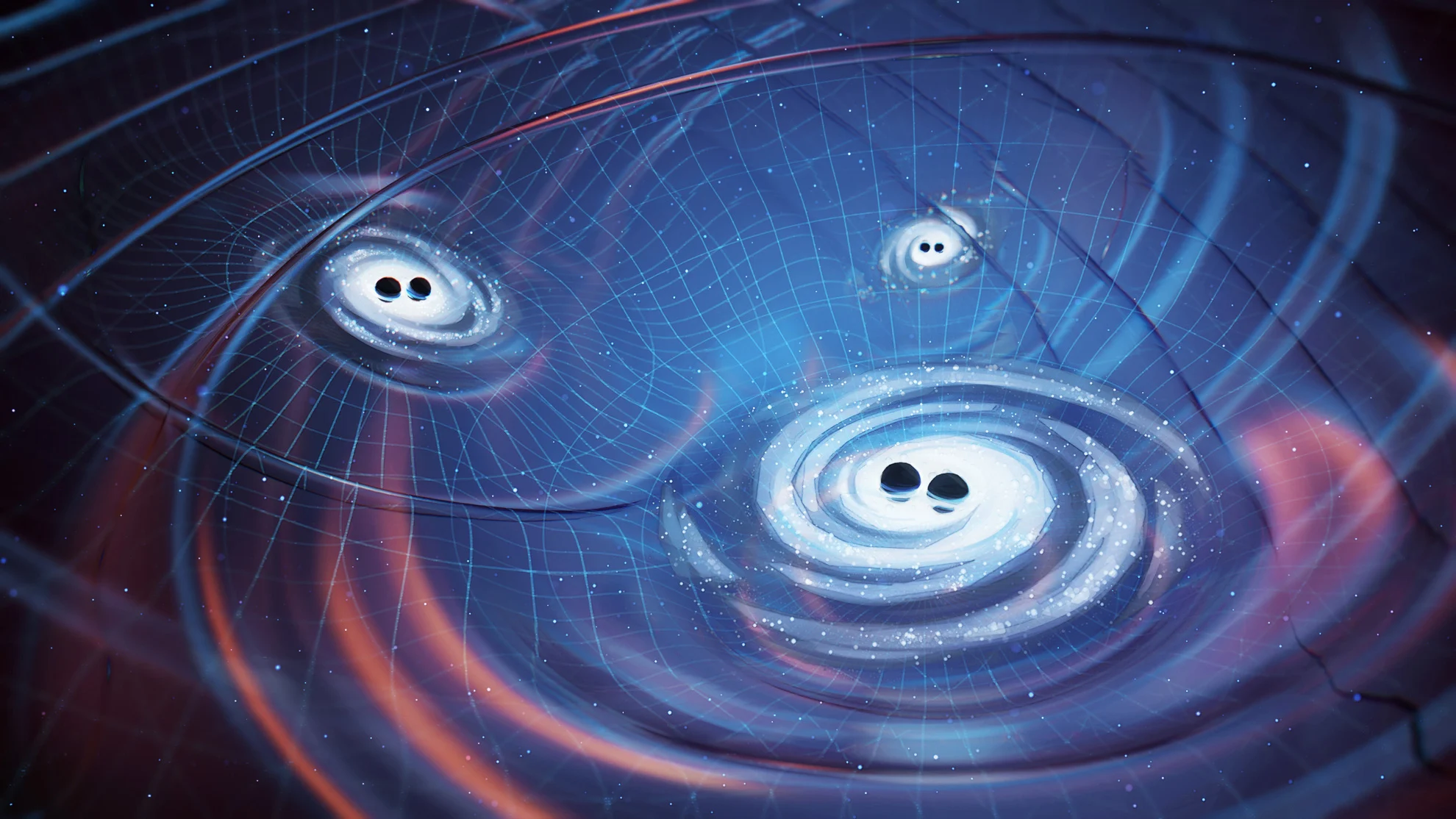 Dead stars reveal the universe's background 'hum' of gravitational waves