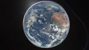 Astronauts heading to the Moon just snapped this incredible picture of Earth