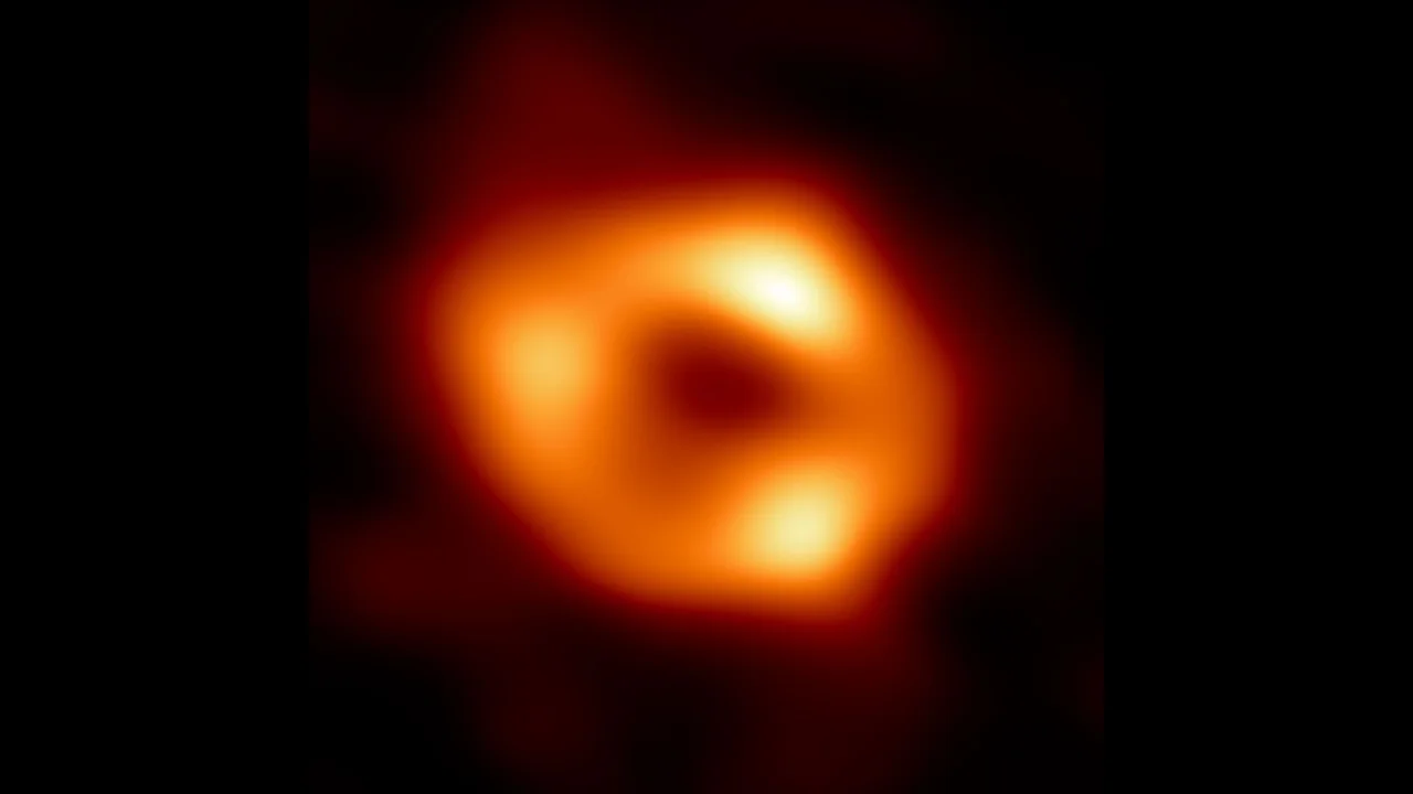 Here's our first real image of the Milky Way's supermassive black hole