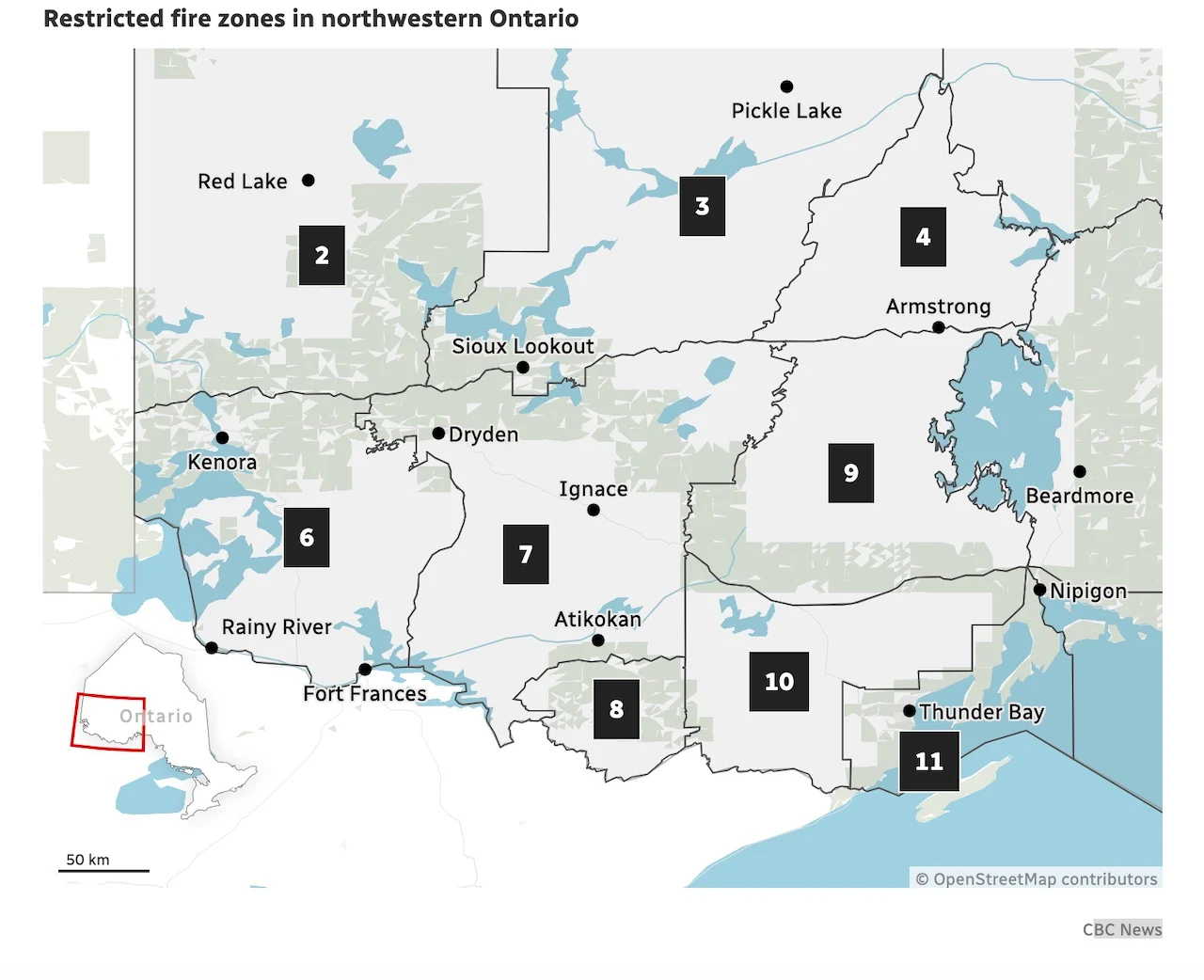 OpenStreetMap contributors/CBC News