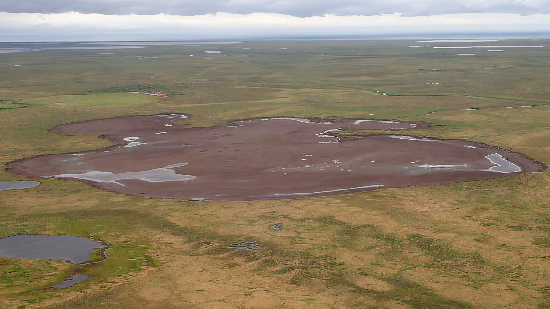 "Vanishing" lakes documented in the Arctic amid mass drying, scientists say