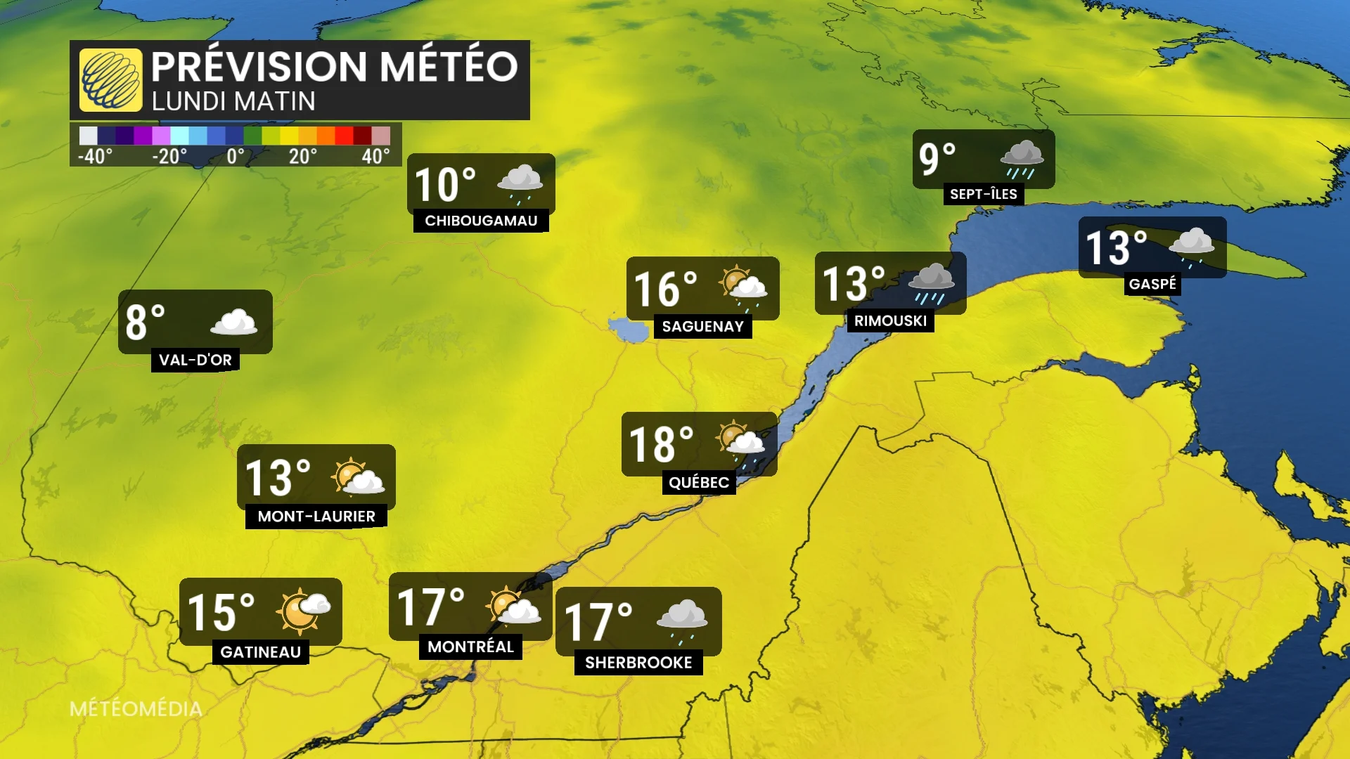 La pluie a eu le dernier mot ce dimanche au Québec, et ce n'est pas fini
